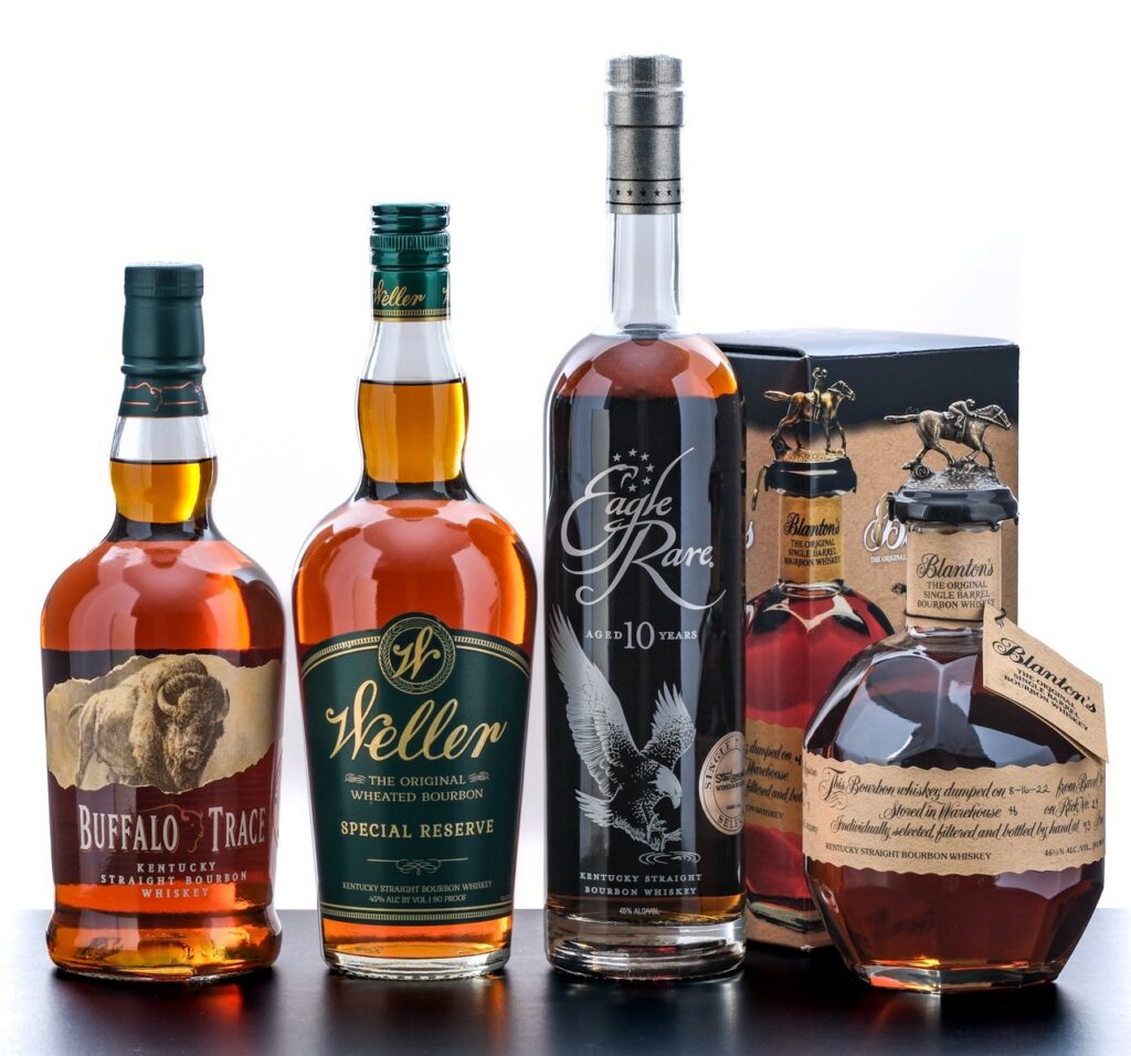 Buffalo Trace Bourbon Group (4 Bottles)