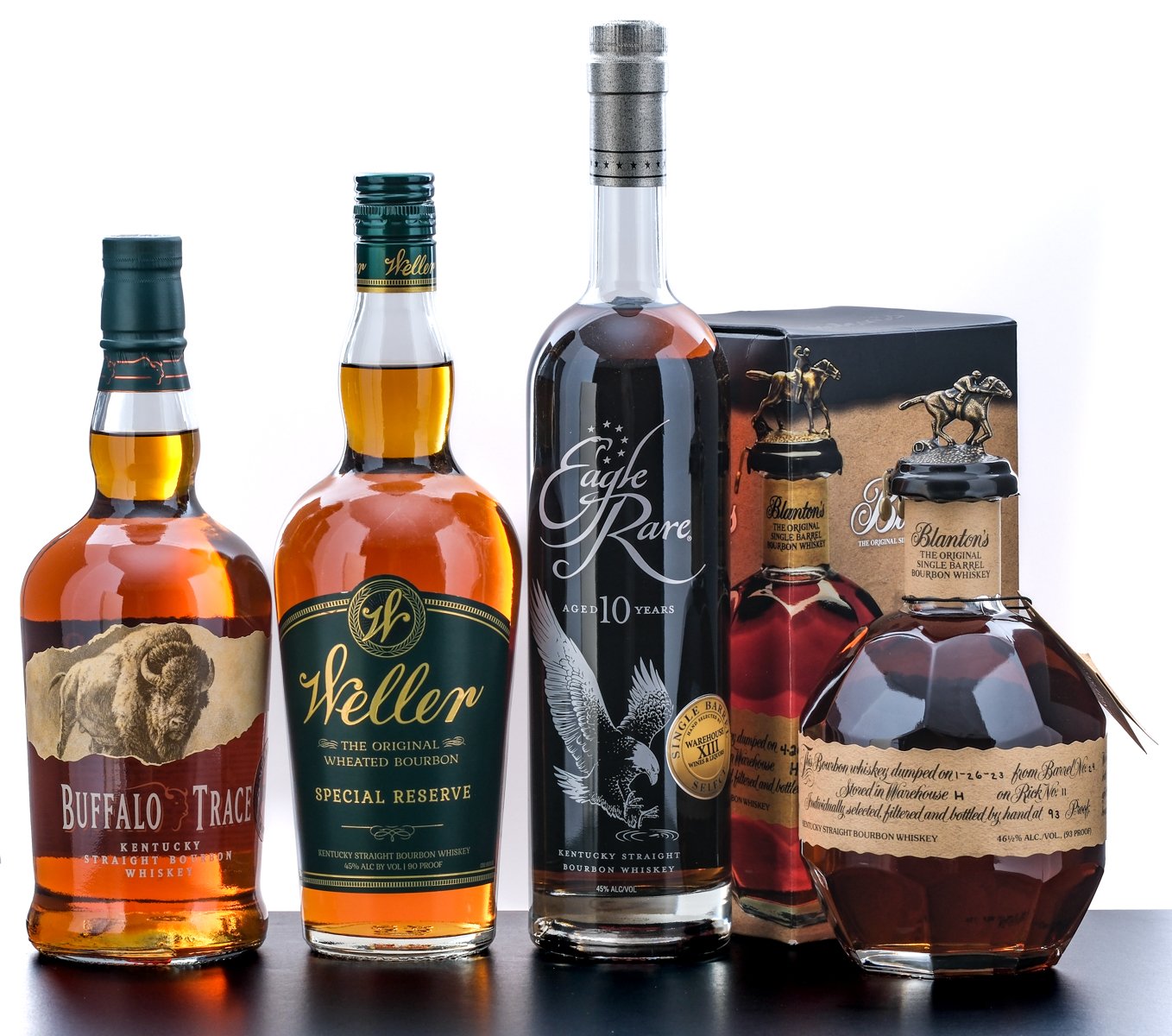 Buffalo Trace Bourbon Group (4 Bottles)