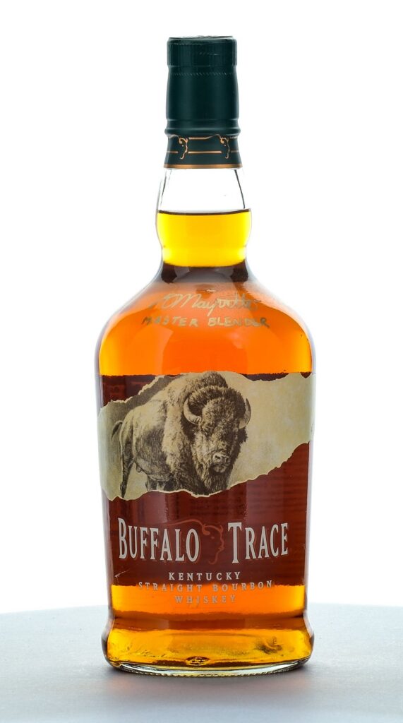 Buffalo Trace Straight Bourbon 2023 Signed Bottle Drew Mayville Master Blender