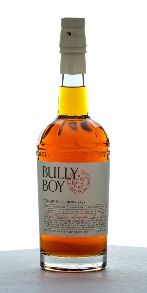 Bully Boy Straight Wheated Bourbon Batch Number A01-1721