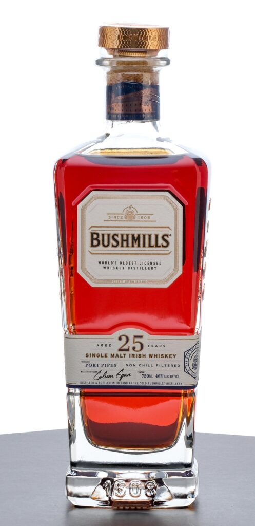 Bushmill's 25 Year Single Malt Irish Whiskey