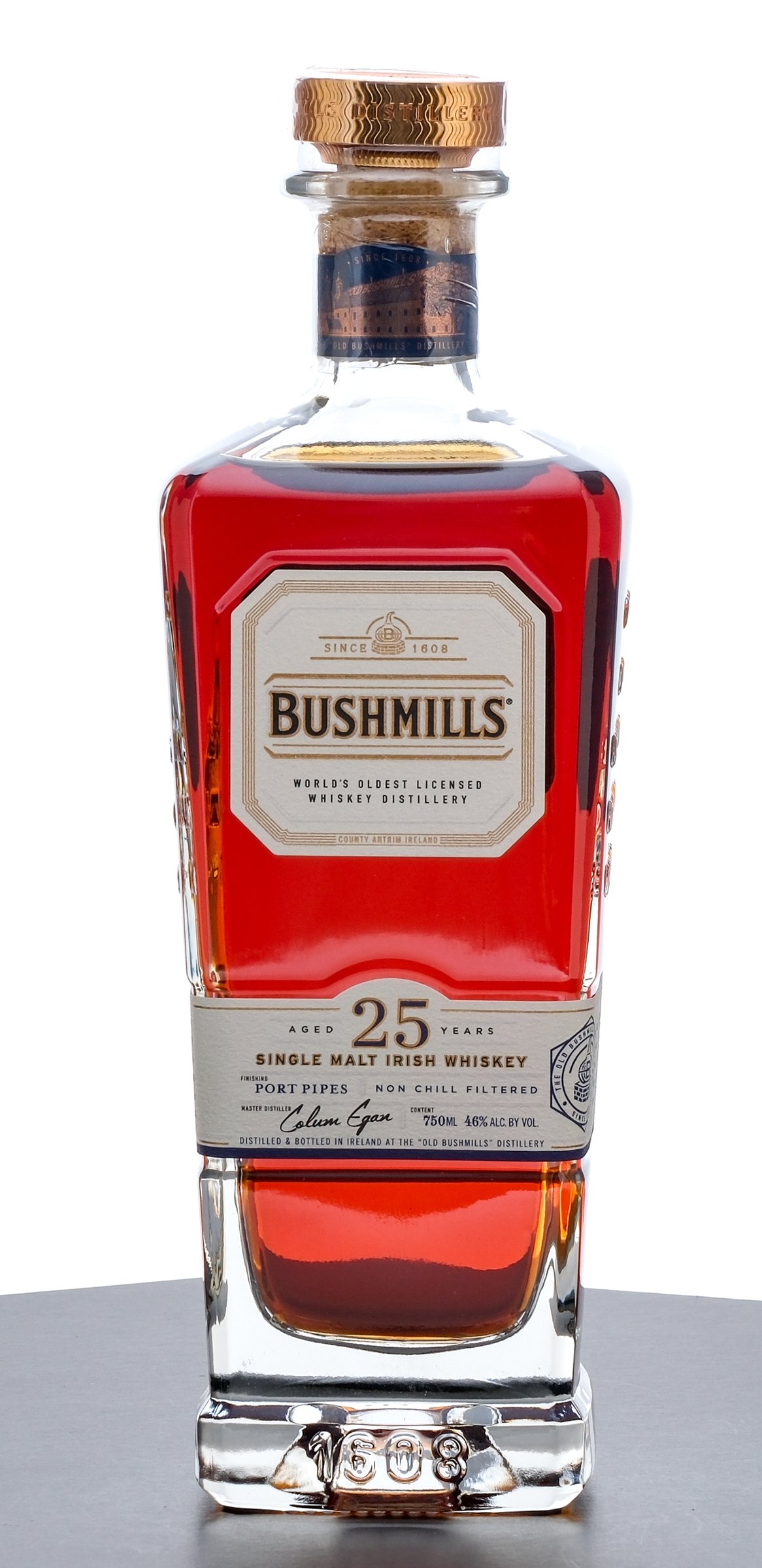 Bushmill's 25 Year Single Malt Irish Whiskey