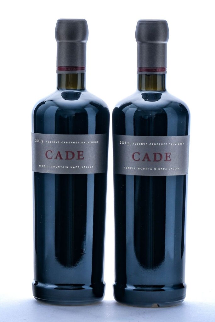 Cade Reserve Howell Mountain Napa Valley Cabernet Sauvignon 2015 Group (2 Bottles)