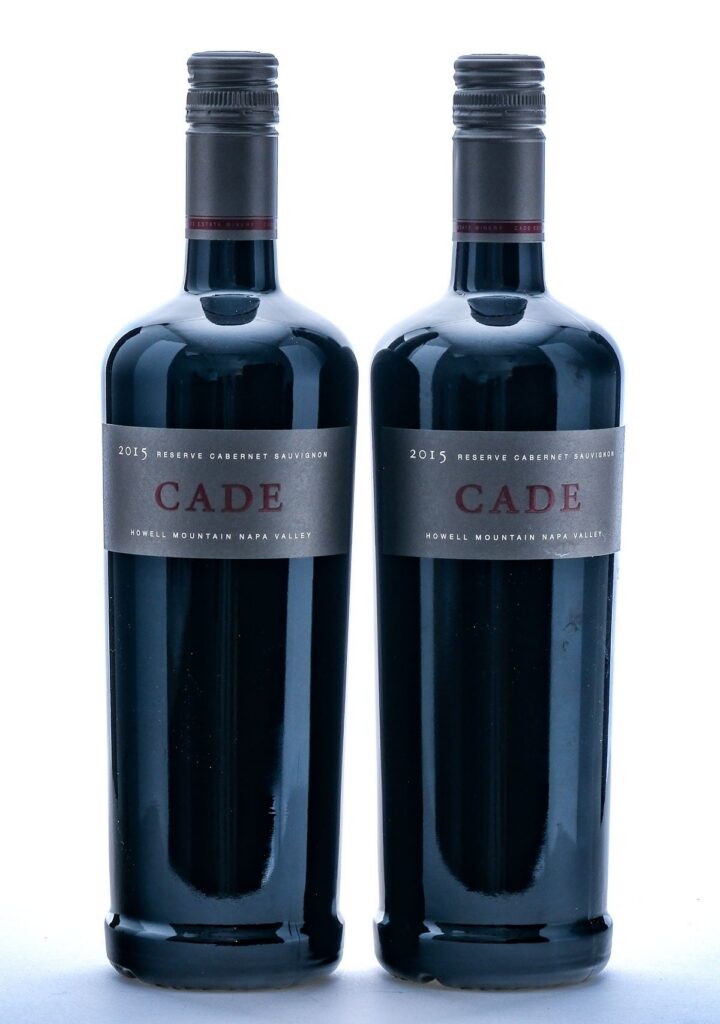 Cade Reserve Howell Mountain Napa Valley Cabernet Sauvignon 2015 Group (2 Bottles)