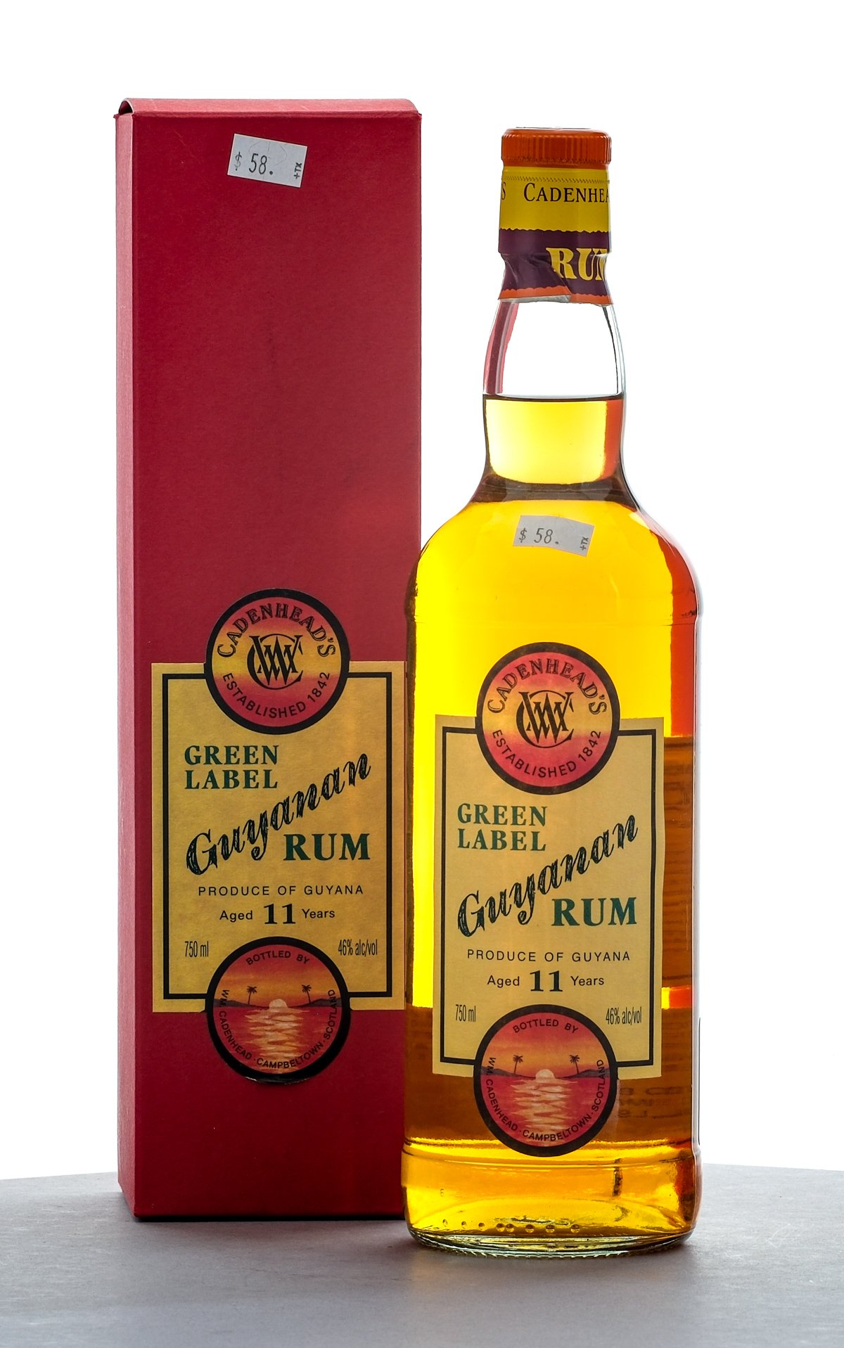 Cadenhead's Green Label 11 Year Guyanan Rum