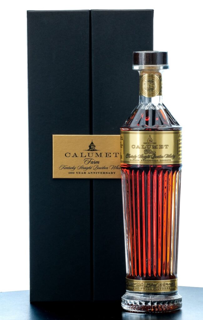 Calumet Farm 100 Year Anniversary Marked Centennial Reserve 18 Year Bourbon