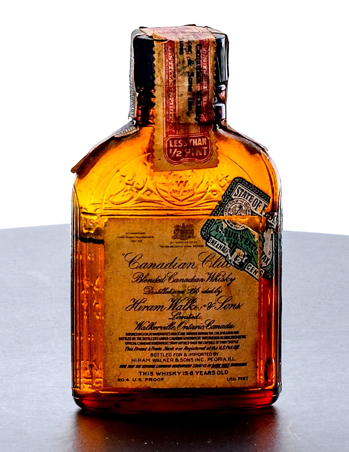 Canadian Club 6 Year Blended Whisky Mini 1934