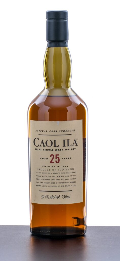 Caol Ila 25 Year Islay Single Malt Scotch Whisky Natural Cask Strength