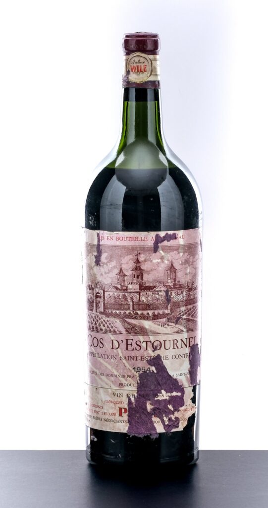 Chateau Cos d'Estournel Bordeaux Red Blend 1954