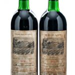 Chateau DuHart-Milon-Rothschild Grand Cru Classe Pauillac Bordeaux 1974 (2 Bottles)