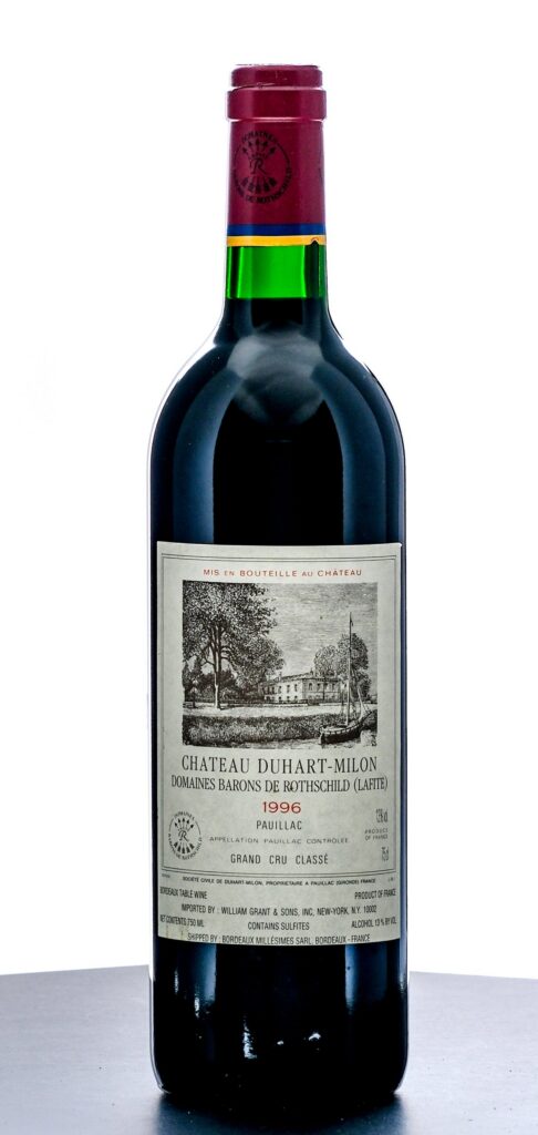 Chateau DuHart-Milon-Rothschild (LaFite) Grand Cru Classe Bordeaux Table Wine 1996