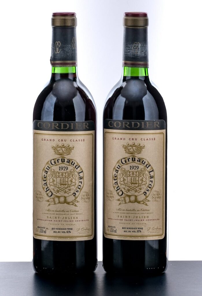 Chateau Gruaud-Larose Grand Cru Classe Bordeaux Red Blend 1979 (2 Bottles)
