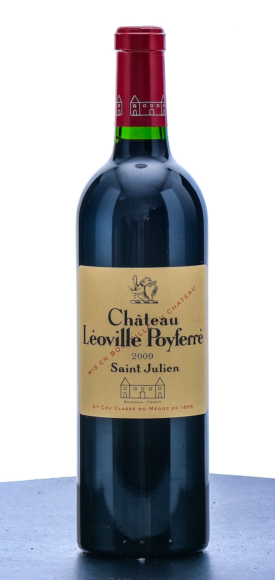 Chateau Leoville Poyferre Saint Julien Red Bordeaux Wine 2009