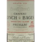 Chateau Lynch Bages Pauillac 1983 (photo 2)
