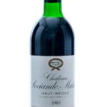 Chateau Sociando-Mallet Haut-Medoc Bordeaux Table Wine 1985
