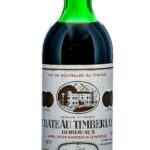 Chateau Timberlay Bordeaux Red Table Wine 1977