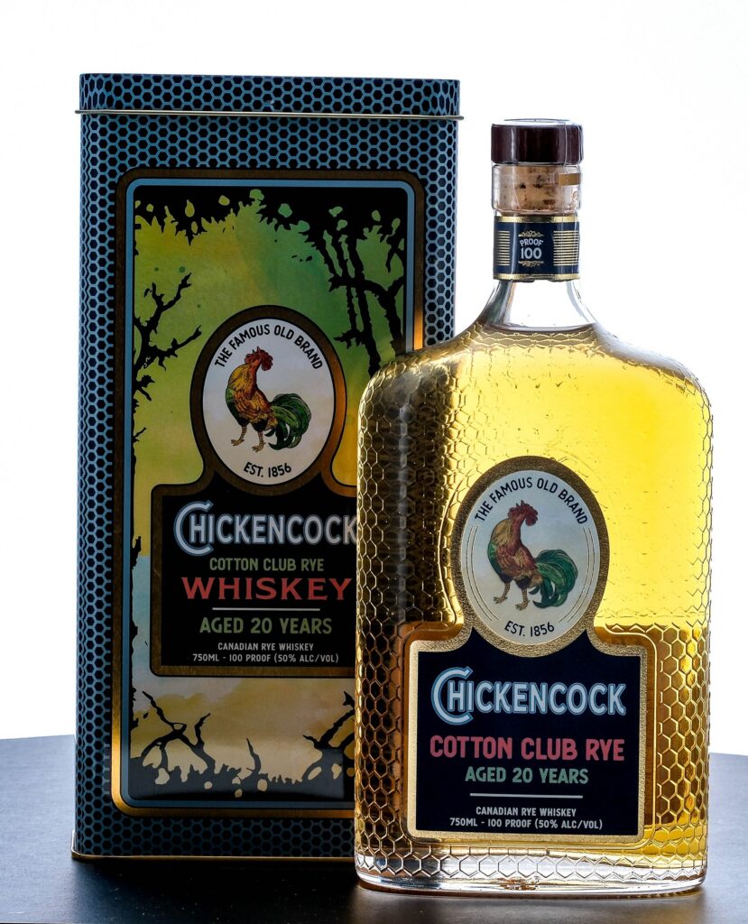 Chicken Cock 20 Year Cotton Club Canadian Rye