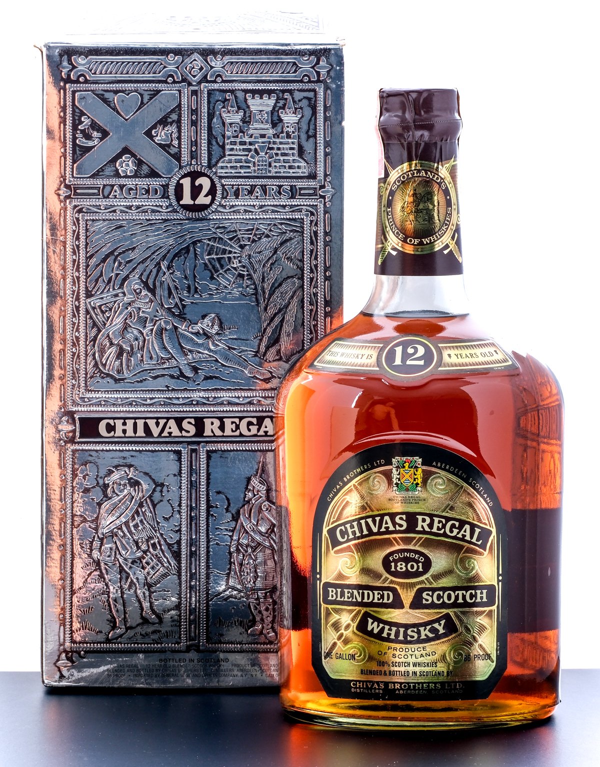 Chivas Regal 1 Gallon 12 year old Blended Scotch Whisky