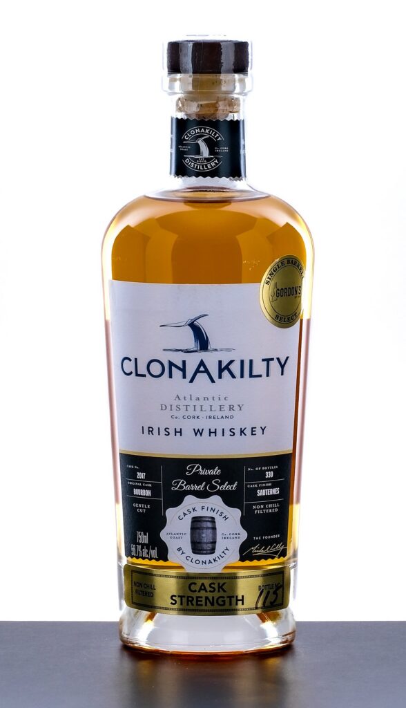 Clonakilty Private Barrel Select Cask Strength Irish Whiskey