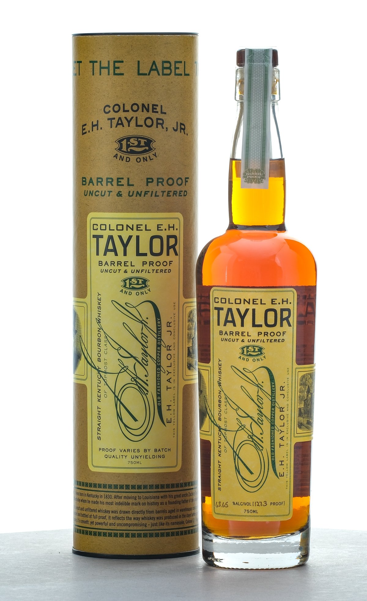 Colonel E.H. Taylor Barrel Proof Bourbon Whiskey Batch 13