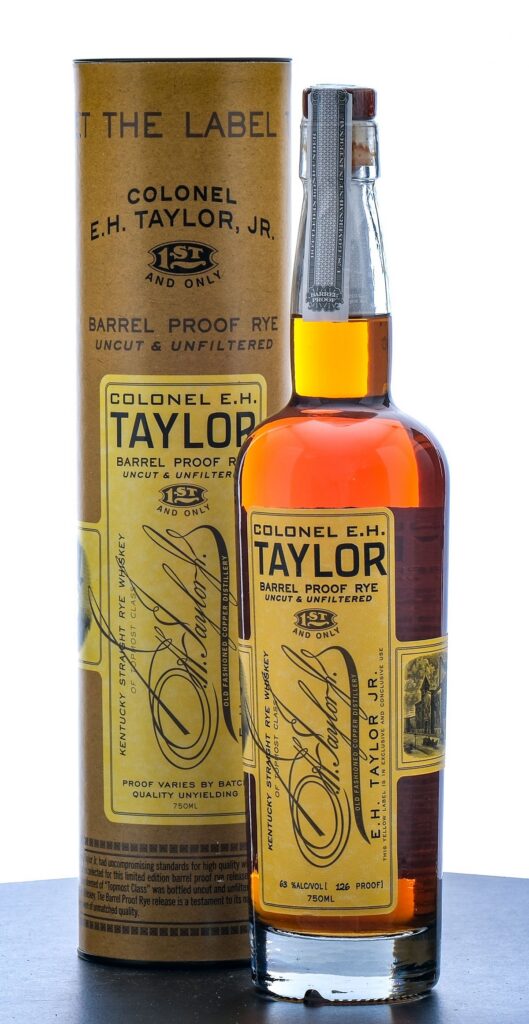 Colonel E.H. Taylor Barrel Proof Uncut & Unfiltered Rye 2022