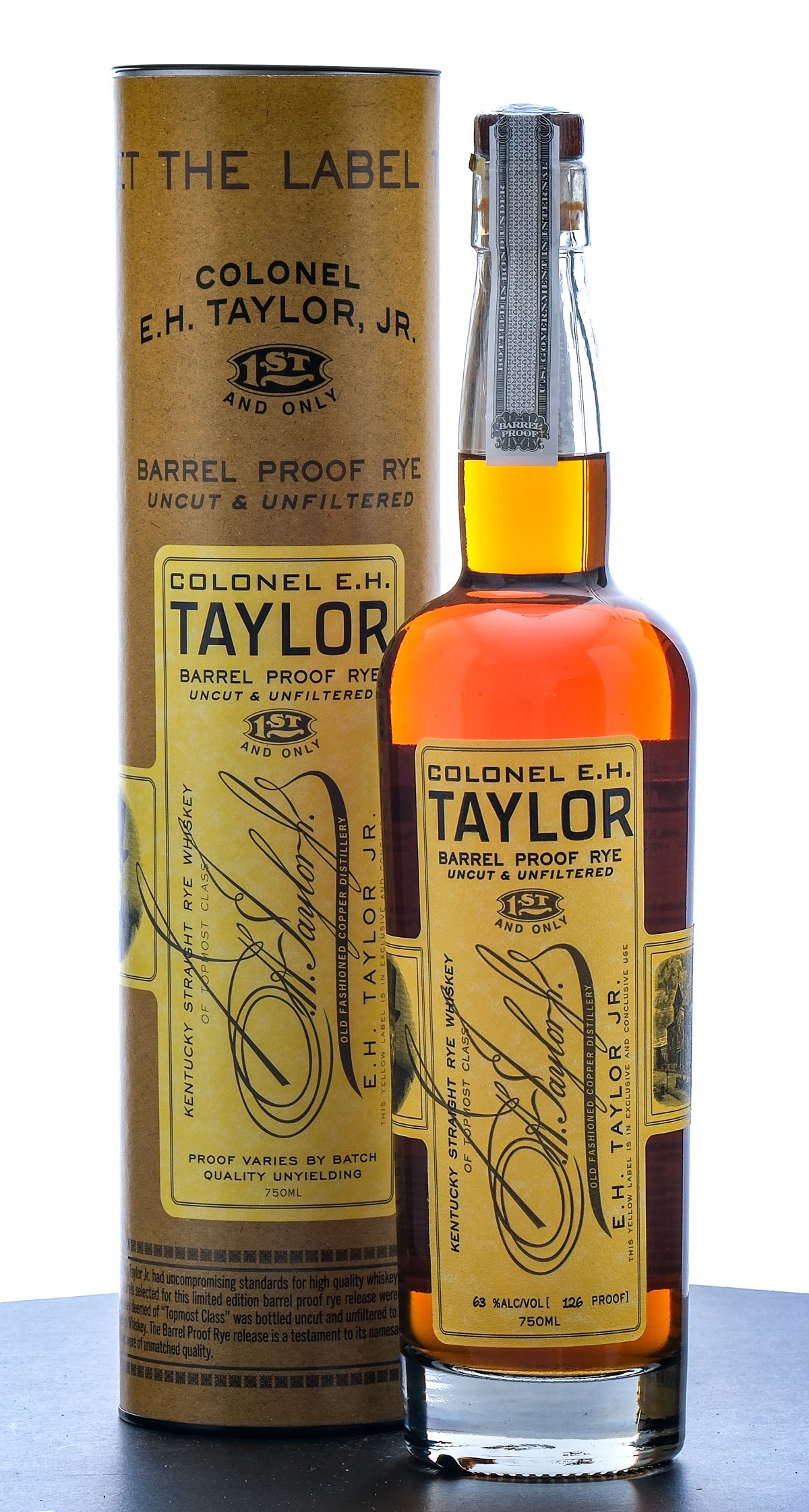 Colonel E.H. Taylor Barrel Proof Uncut & Unfiltered Rye 2022