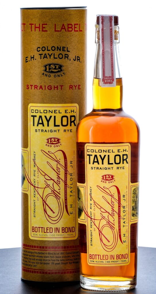 Colonel E. H. Taylor Bottled in Bond Straight Kentucky Rye (2019)
