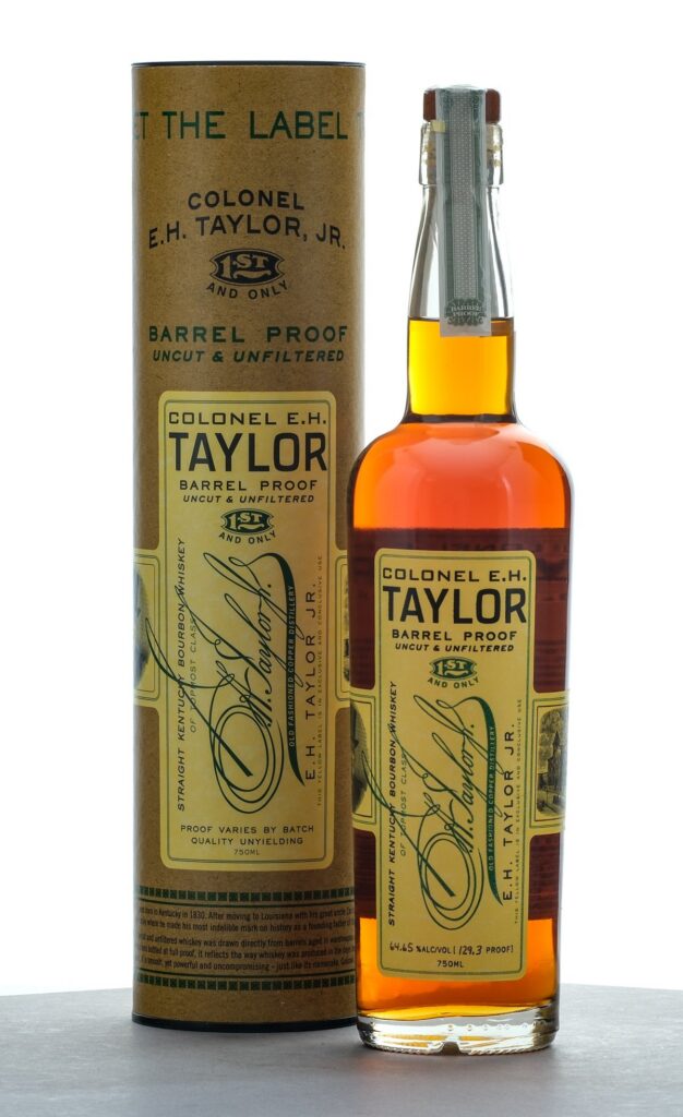 Colonel E.H. Taylor Jr Barrel Proof Bourbon Batch 129.3 proof
