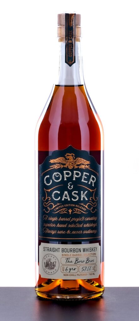 Copper & Cask 6 Year Single Barrel Selection Straight Bourbon 2021