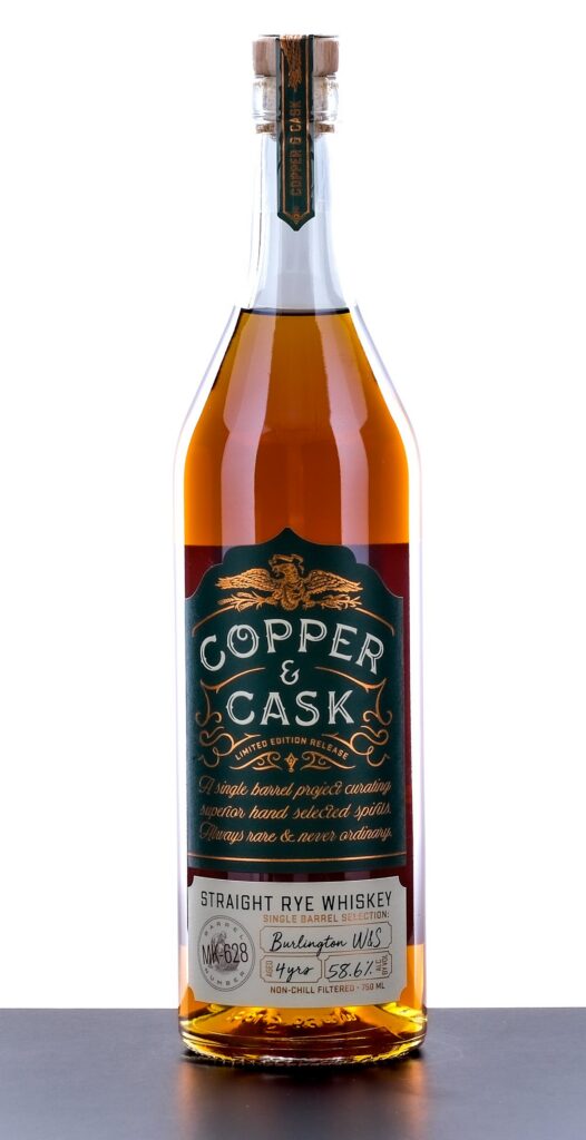 Copper & Cask Single Barrel Selection Straight Rye 2022