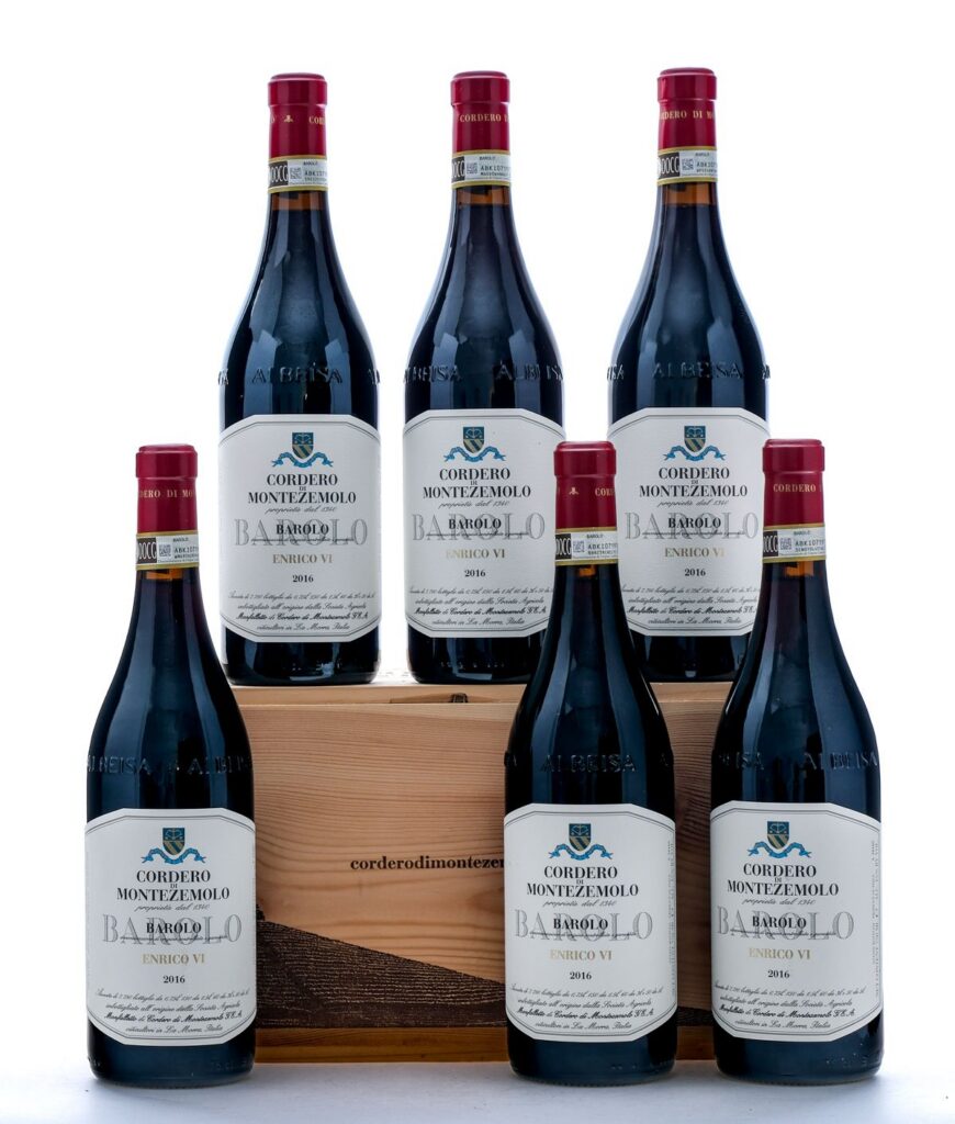 Cordero di Montezemolo Barolo Enrico VI 2016 Piemonte Case (6 Bottles)