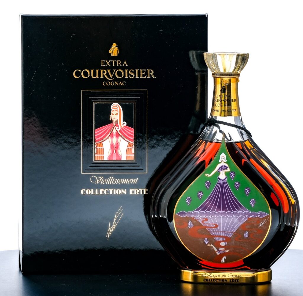 Courvoisier Erte Collection L'Esprit du Cognac 1988