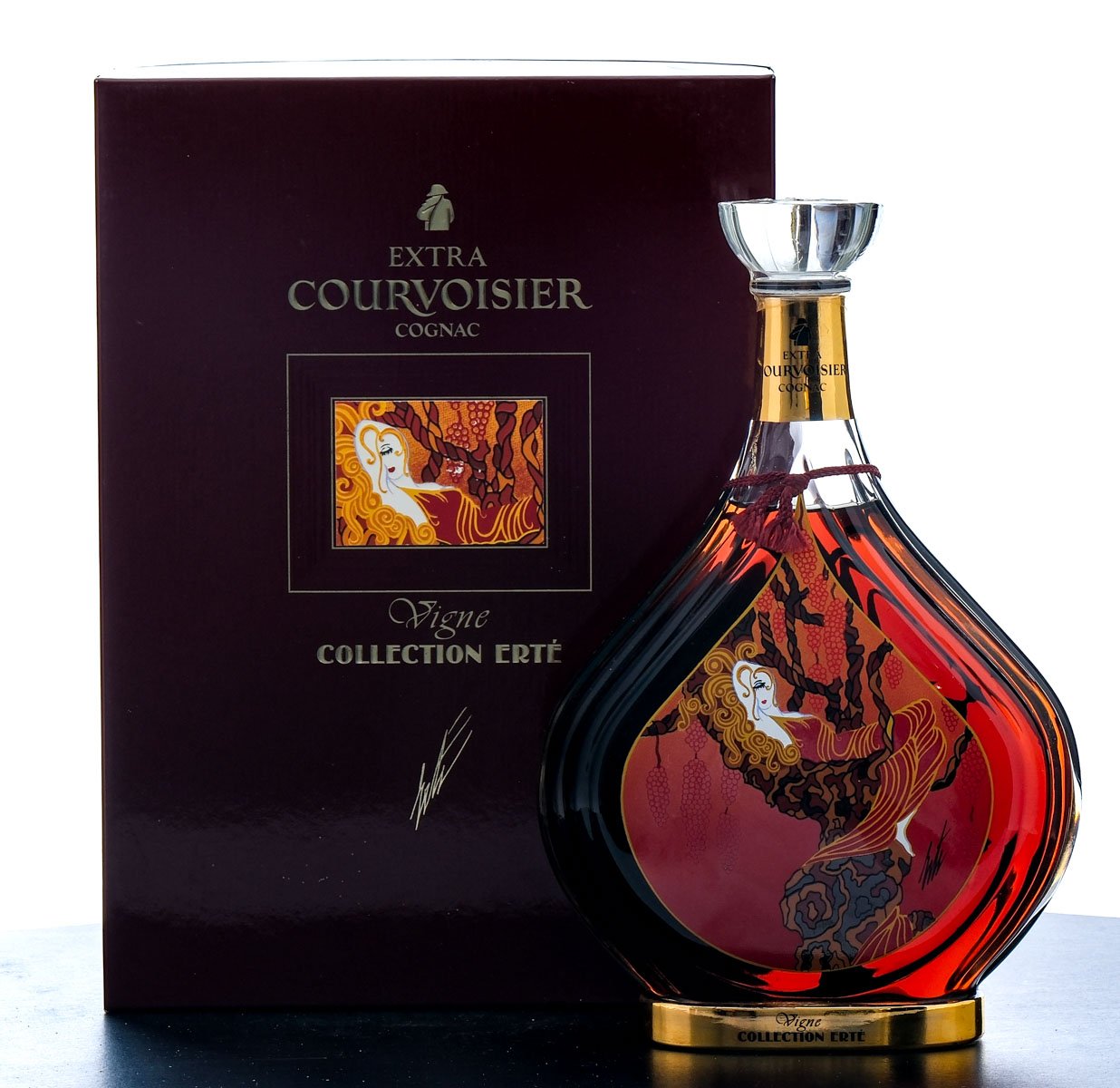 Courvoisier Erte Collection No. 1 "Vigne" Cognac