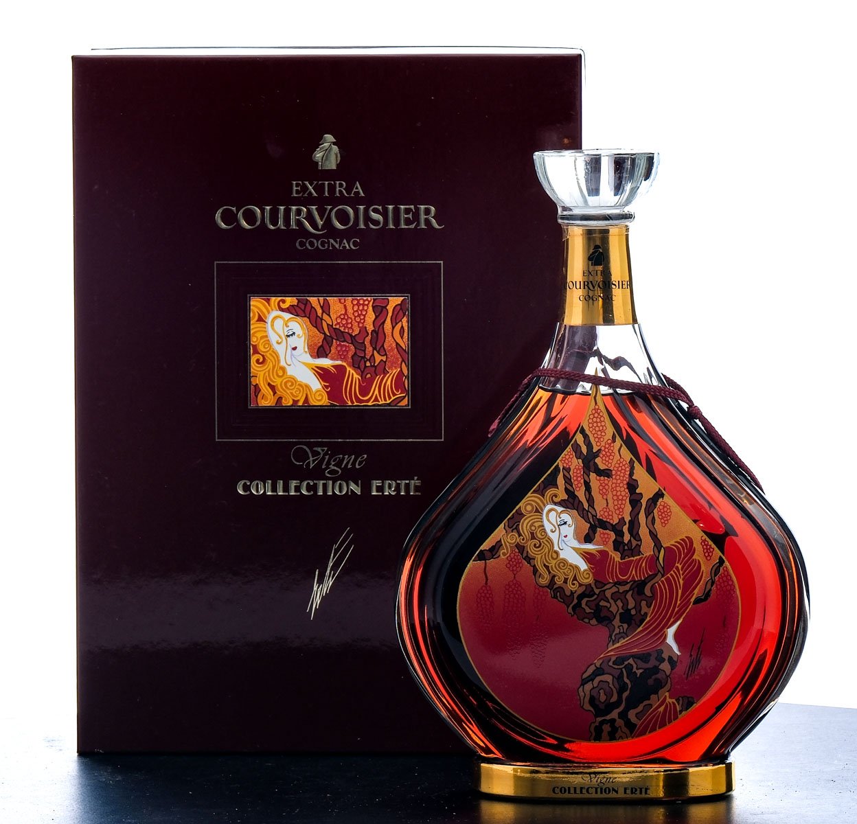 Courvoisier Erte Collection No. 1 "Vigne" Cognac
