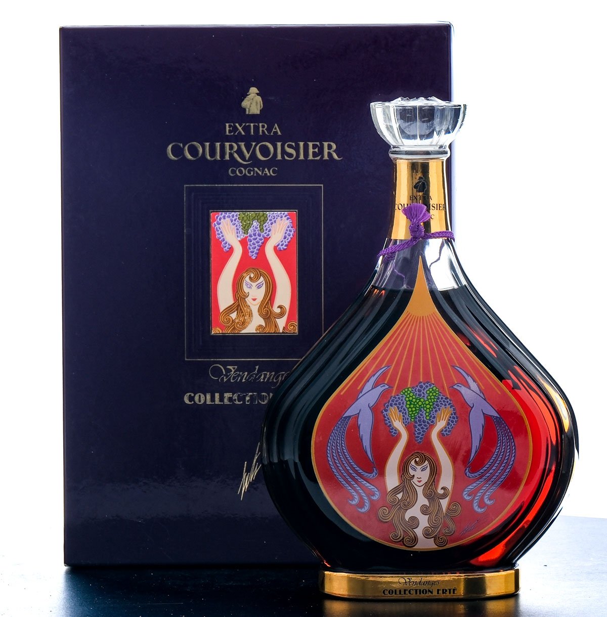 Courvoisier Erte Collection No. 2 "Vendanges" Cognac