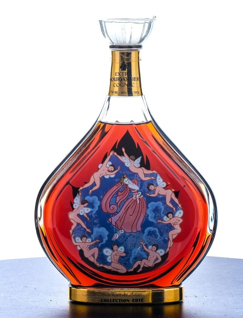 Courvoisier Erte Collection No. 7 "La Parte des Anges" Cognac