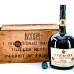 Courvoisier V.S.O.P. Fine Champagne Cognac Vintage Bottle
