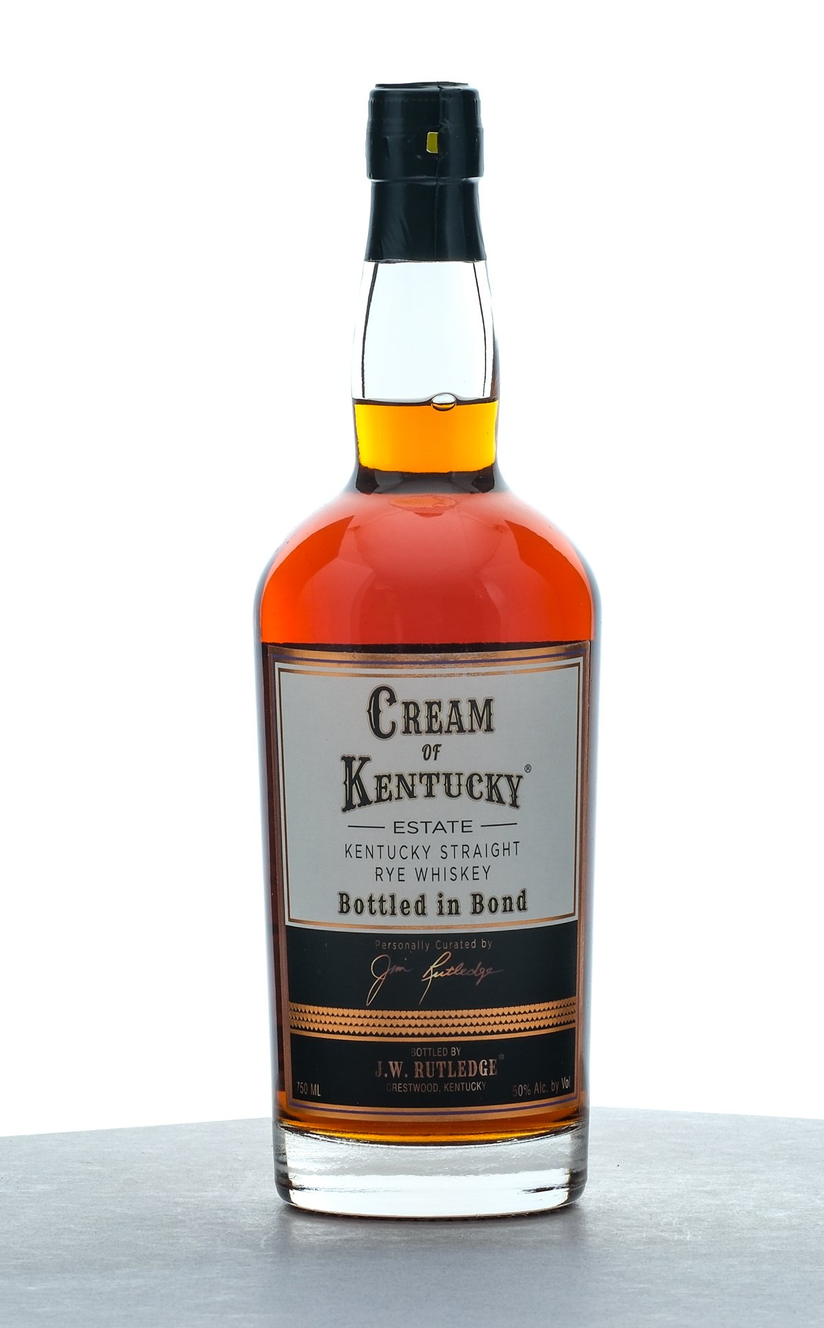 Cream of Kentucky J. W. Rutledge Bottled In Bond Rye