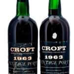 Croft Vintage Port 1963 Group (2 Bottles)