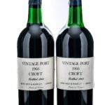 Croft Vintage Port Wine 1966 (2 Bottles) Berry Bros. & Rudd