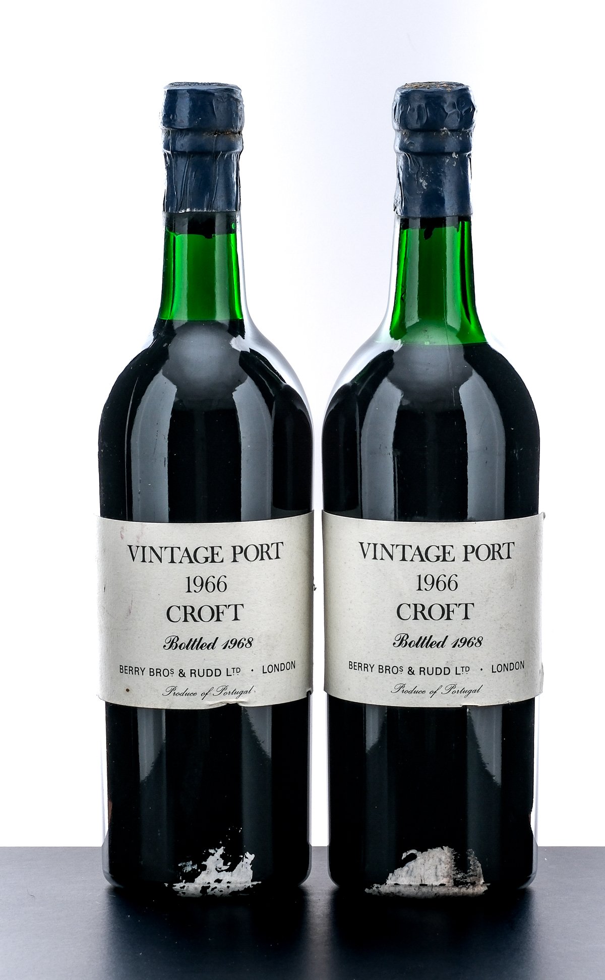 Croft Vintage Port Wine 1966 (2 Bottles) Berry Bros. & Rudd