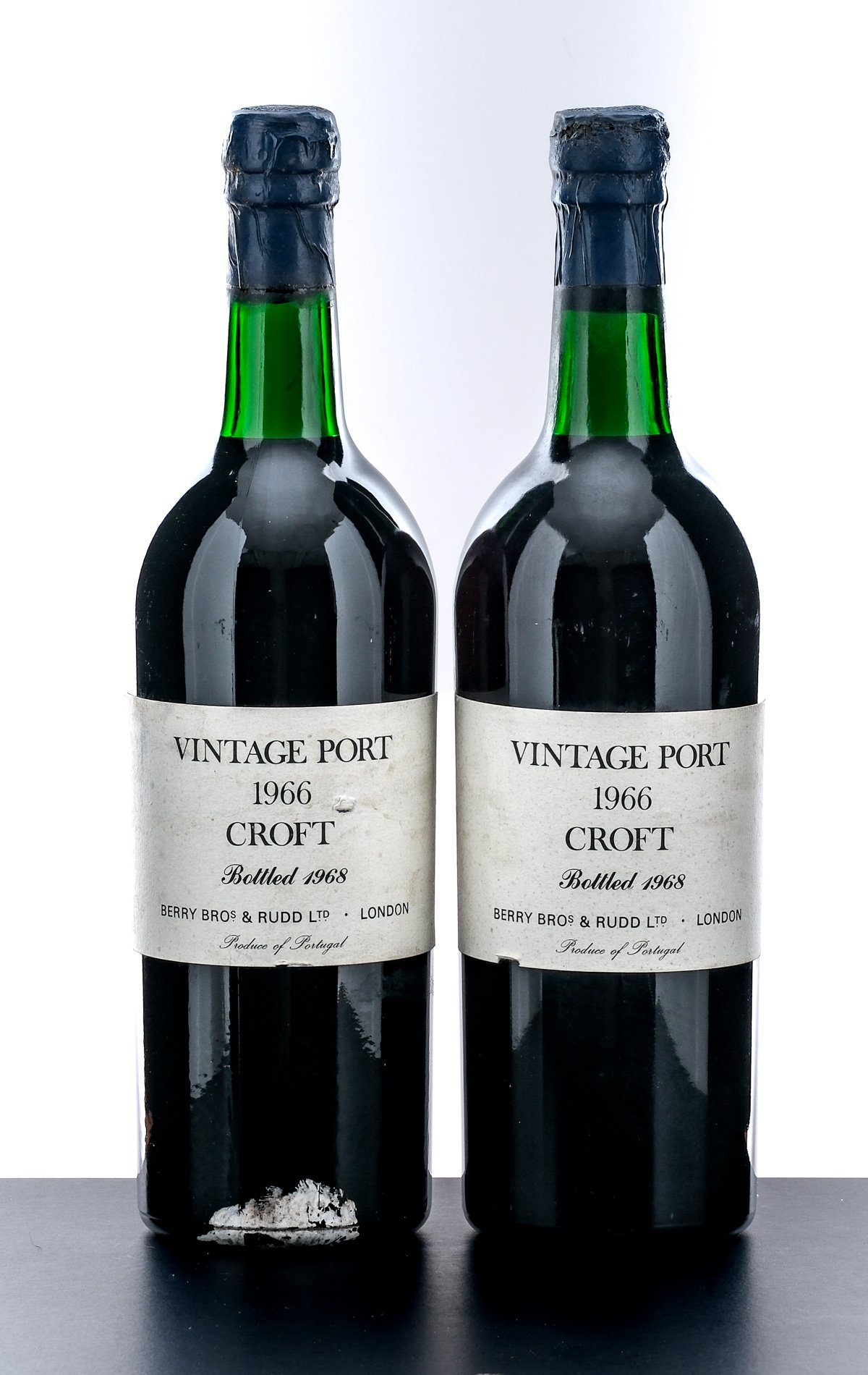 Croft Vintage Port Wine 1966 (2 Bottles) Berry Bros. & Rudd