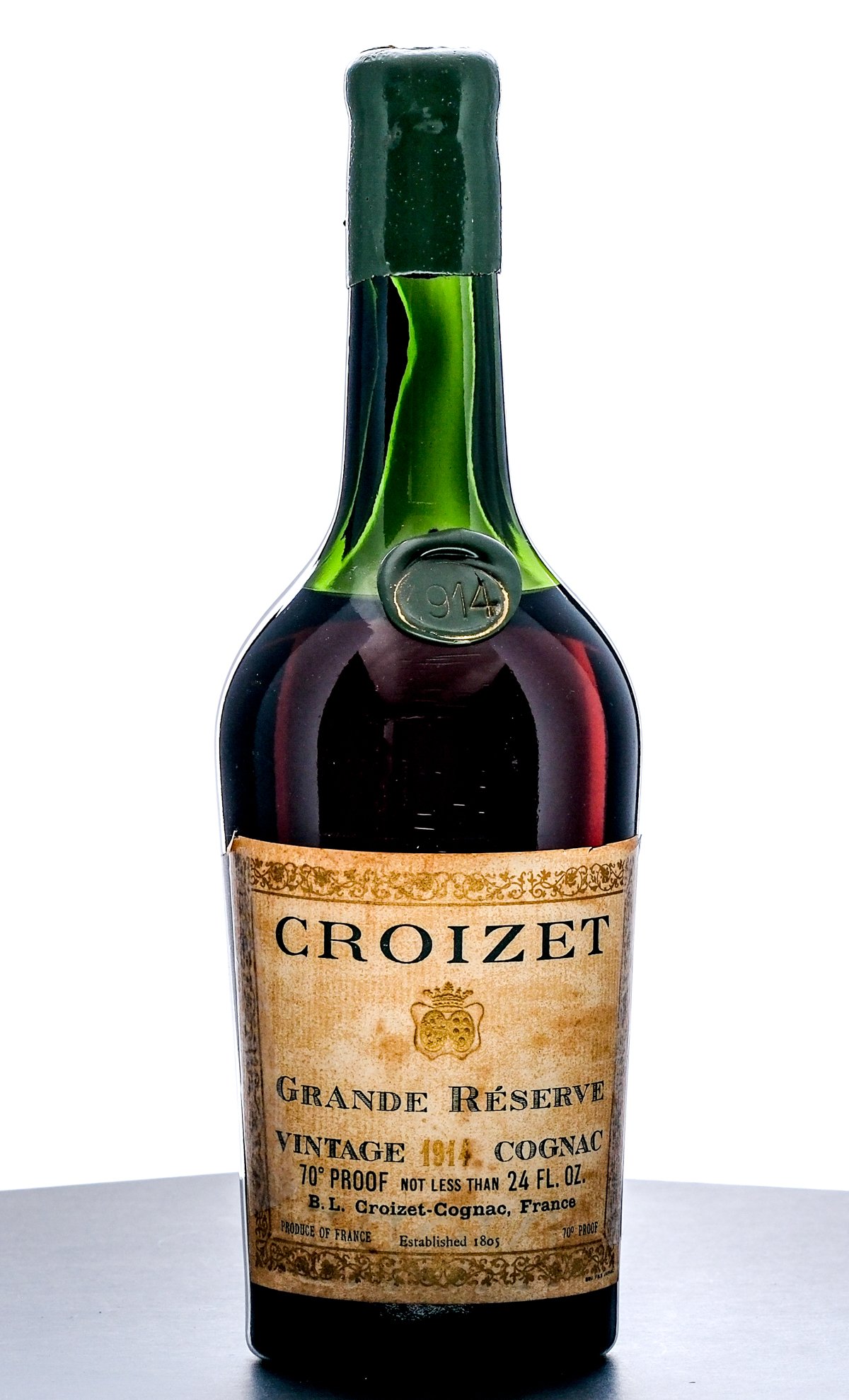 Croizet Grande Reserve Vintage 1914 Cognac