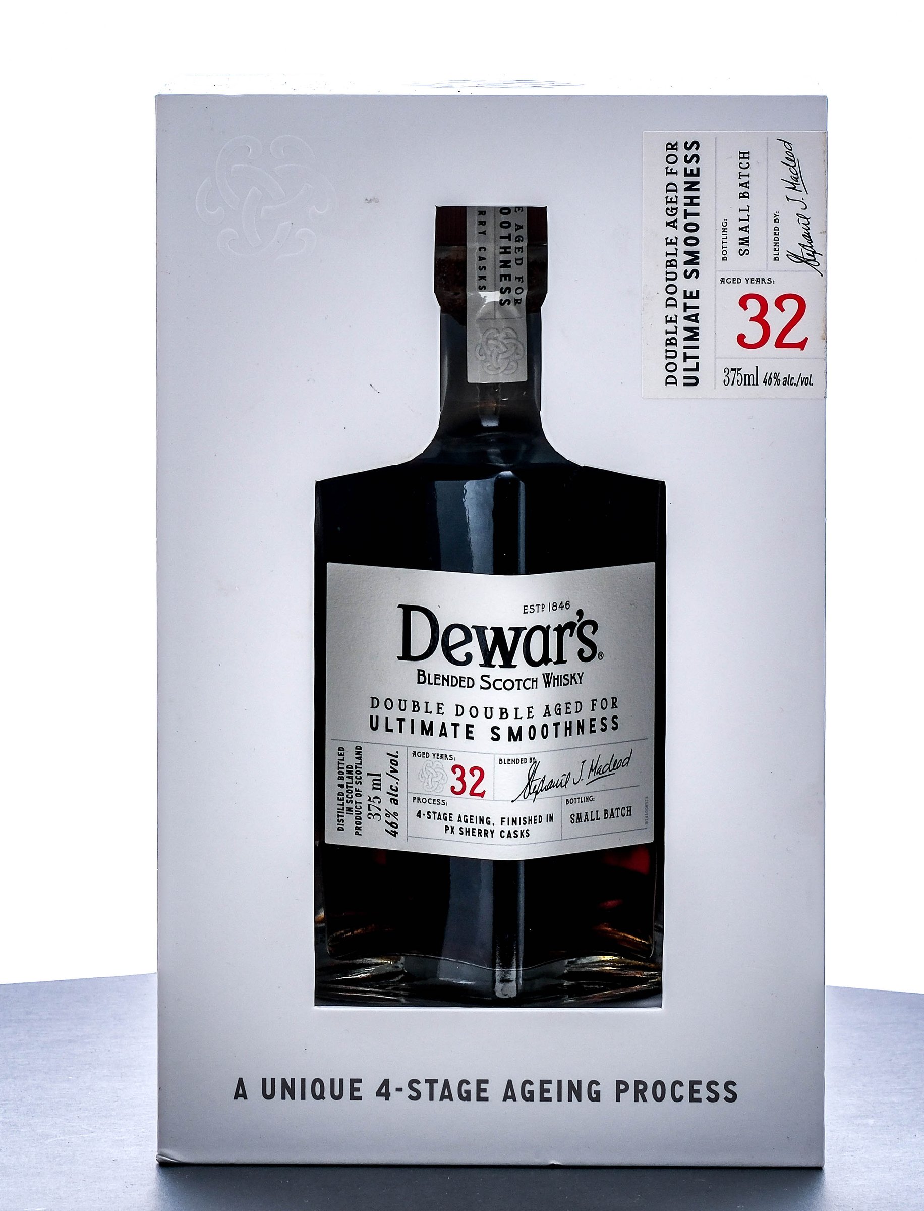 Dewar's Double Double Aged 32 Year Small Batch Blended Scotch 375ml