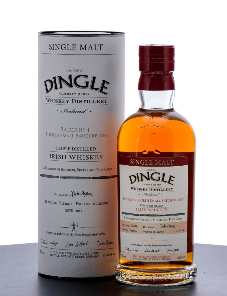 Dingle Batch No. 4 Small Batch Release Single Malt Triple Distilled Irish Whiskey