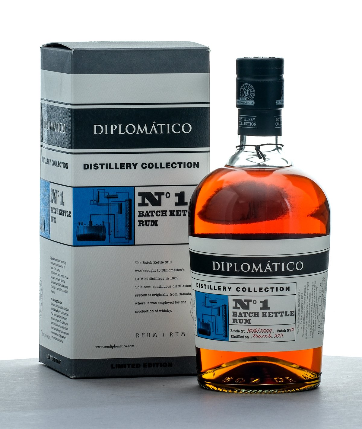 Diplomatico Distillery Collection No 1 Batch Kettle Rum