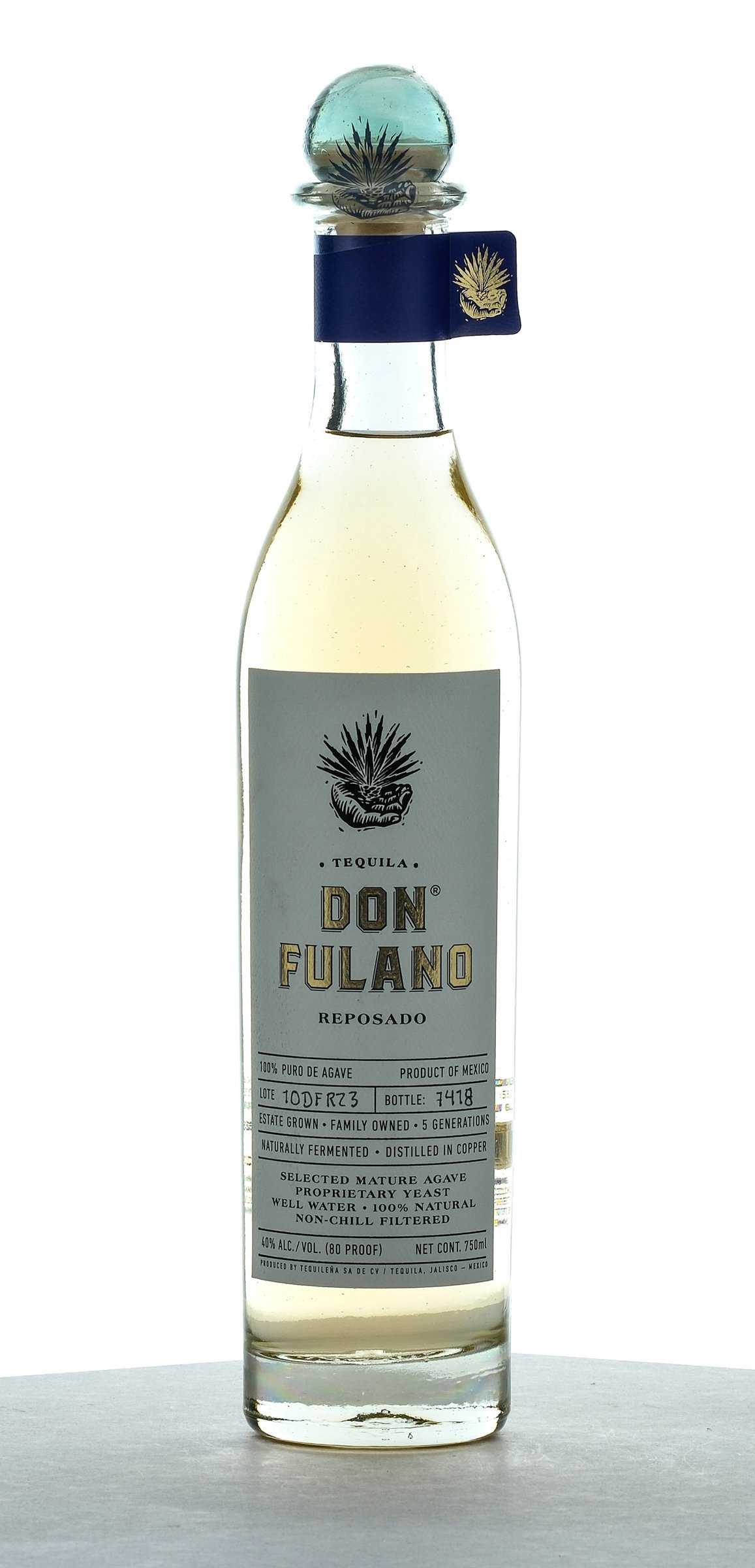 Don Fulano Tequila Reposado Lote 10DFR23