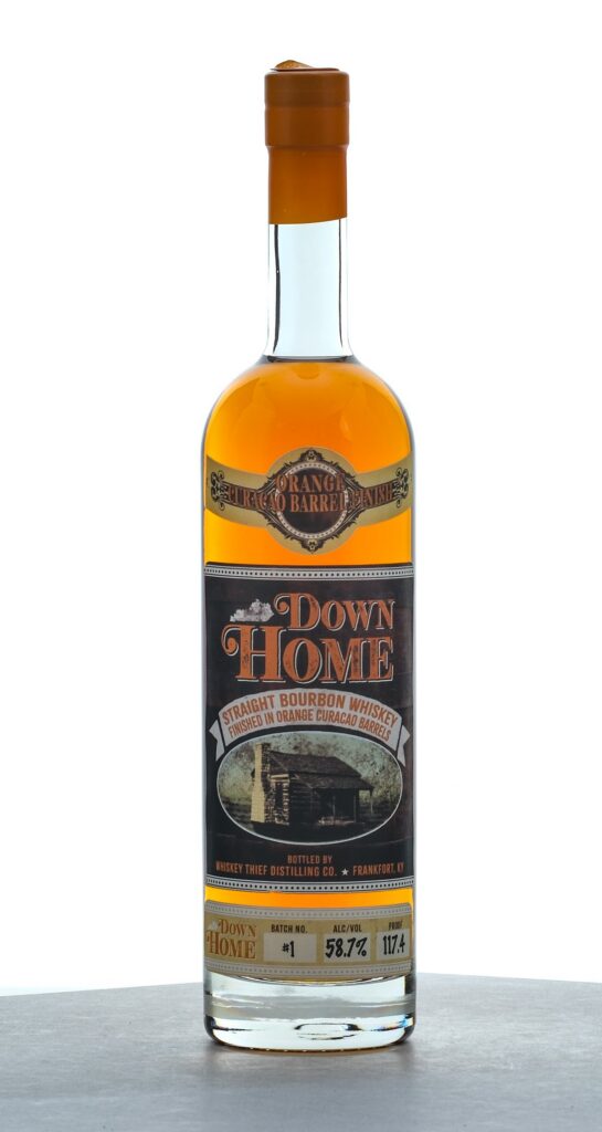 Down Home Orange Curacao Barrel Finished Straight Bourbon Batch No. 1