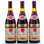 E. Guigal Cote-Rotie Grand Vin Rhone Table Wine 1983 Group (3 Bottles)