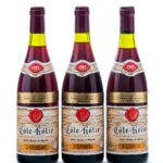 E. Guigal Cote-Rotie Grand Vin Rhone Table Wine 1983 Group (3 Bottles)